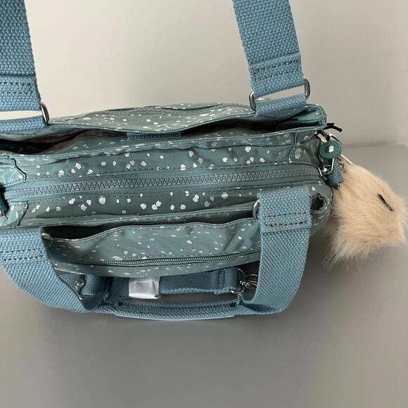 Kipling Elysia Shoulder Bag in Snowflake NWT - Picture 7 of 10